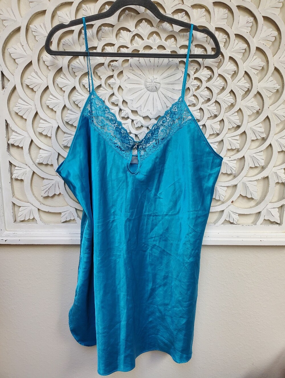 Secret Treasures Teal Blue Vintage Camisole 2X / 3X